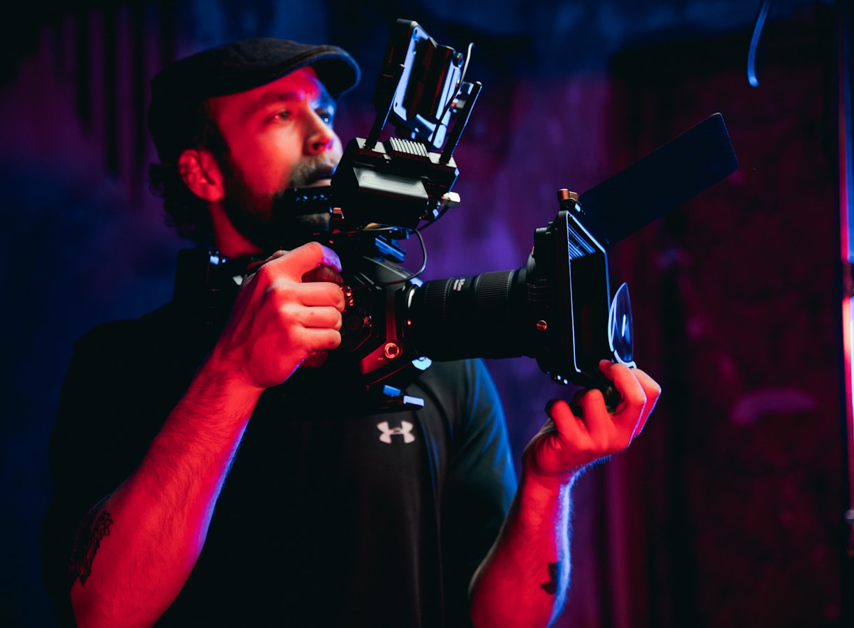 Photographer at work
